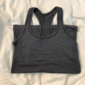 Lululemon swiftly tech racerback striped